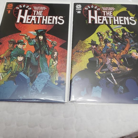 The Heathens #1, #2 Comic Book Lot Aftershock Comics - Picture 1 of 3